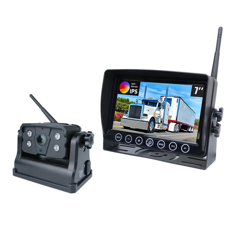 Battery Operated Wireless Camera System for RV Semi Truck