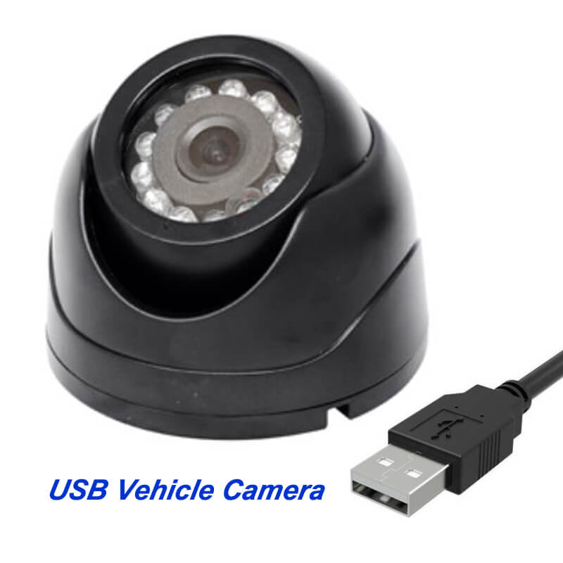 USB Plastic Vehicle Camera 720P